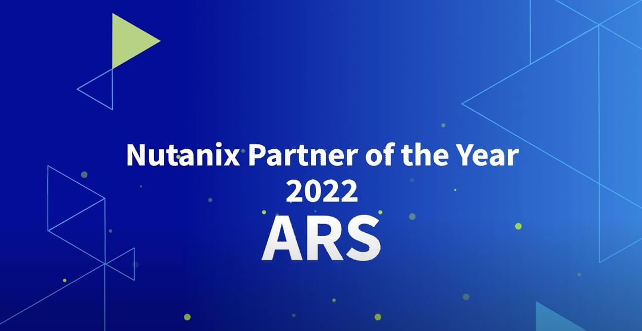 Nutanix Partner of the Year 2022 - ARS-INFO
